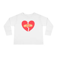 "Forgive" Heals Broken Hearts - Long Sleeve - Toddler T-Shirt - Sizes 2T-5T