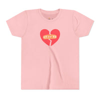 "Forgive" Heals Broken Hearts T Shirt - Youth Short Sleeve - Unisex Sizes YS-YXL