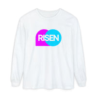 "Risen" Easter Shirt - Adult Long Sleeve - Unisex Sizes S-3XL