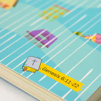 Each The Story of Jesus book page features ScriptureTags - Chapter/Verse reference so you can dive deeper with your child.