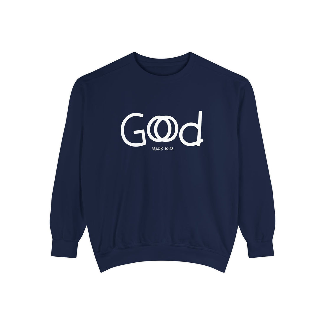 Garment-Dyed Sweatshirt - Cozy Classic Crewneck