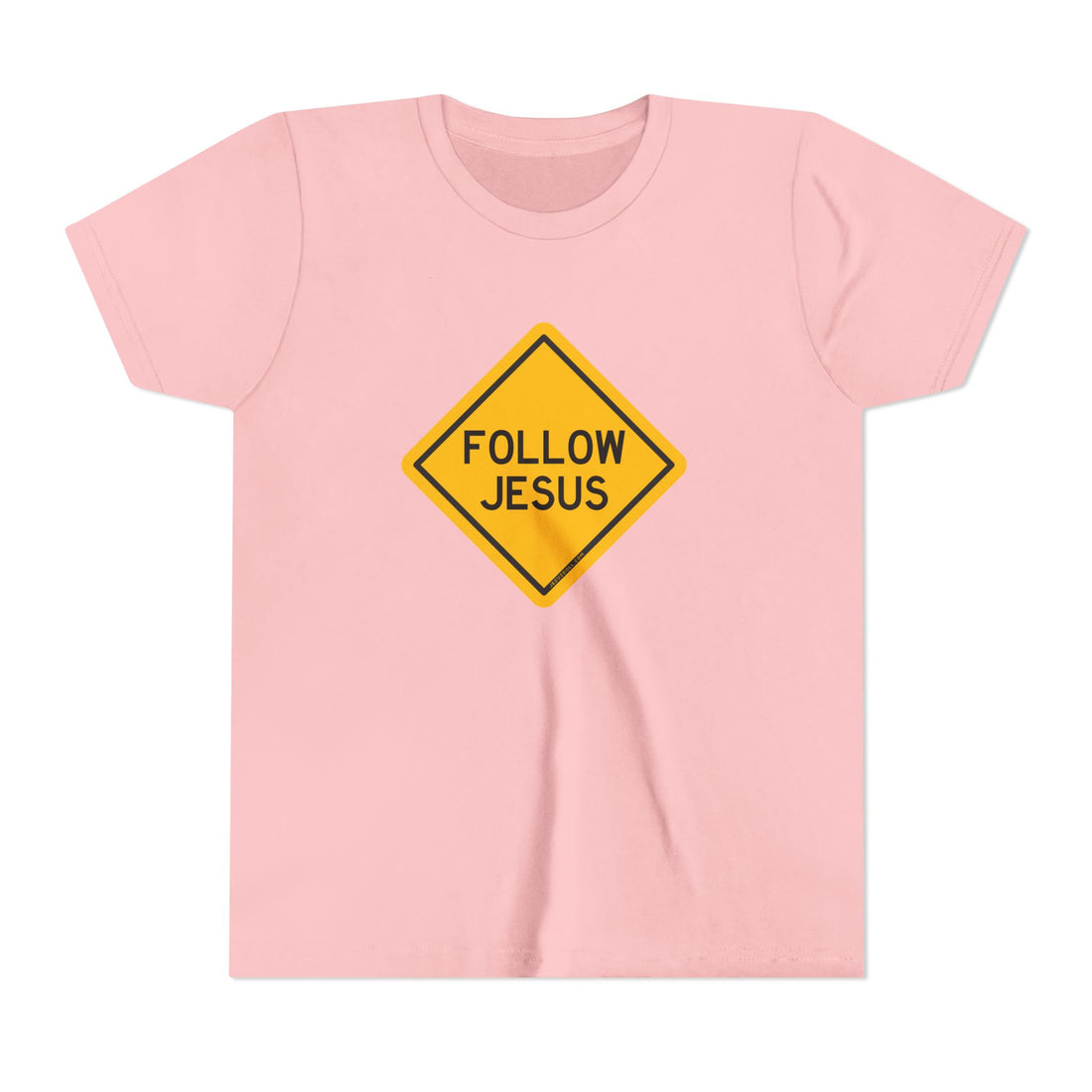 "Follow Jesus" Street Sign Shirt - Youth T-Shirt - Sizes Youth S-XL