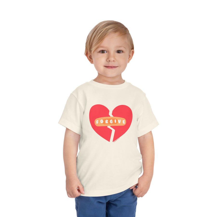 "Forgive" Heals Broken Hearts - Toddler T-Shirt - Sizes 2T -5T