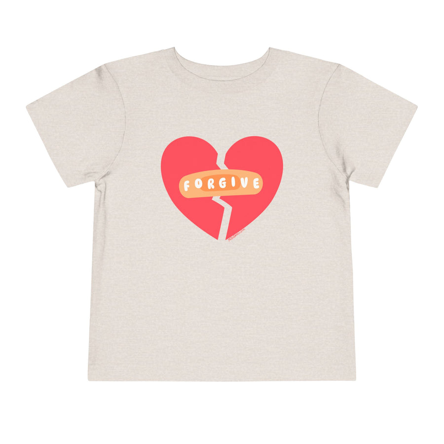 "Forgive" Heals Broken Hearts - Toddler T-Shirt - Sizes 2T -5T