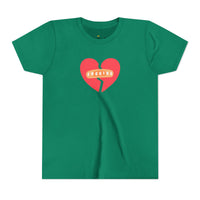 "Forgive" Heals Broken Hearts T Shirt - Youth Short Sleeve - Unisex Sizes YS-YXL