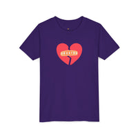 "Forgive" Heals Broken Hearts T Shirt - Youth Short Sleeve - Unisex Sizes YS-YXL