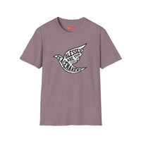 'Blessed Are the Peacemakers' Jesus Quote in Dove Shirt - Unisex Adult Tee Shirt - Sizes XS-5XL