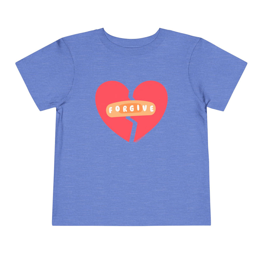 "Forgive" Heals Broken Hearts - Toddler T-Shirt - Sizes 2T -5T