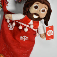 This 9" plush Jesus makes a perfect Stocking Stuffer.